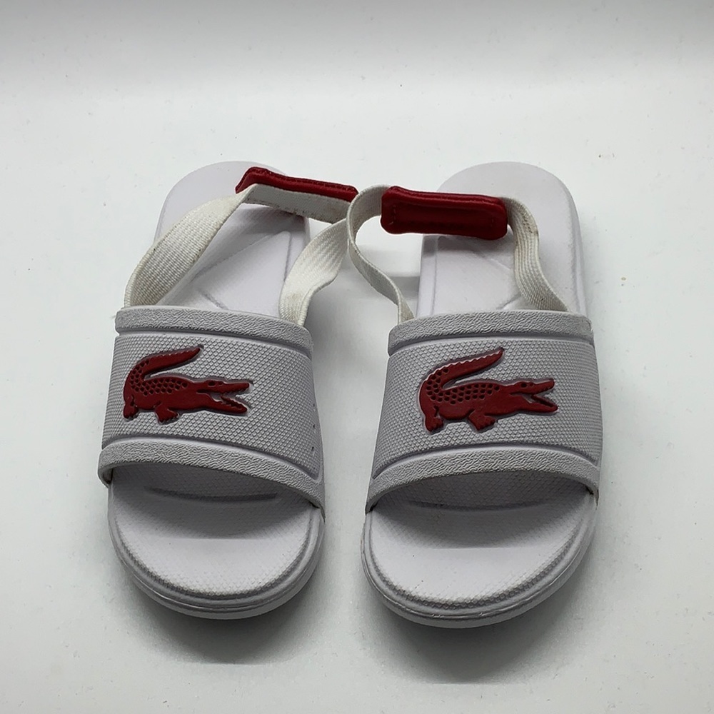 Lacoste kids slides sandals size - 9 US - Picture 1 of 4